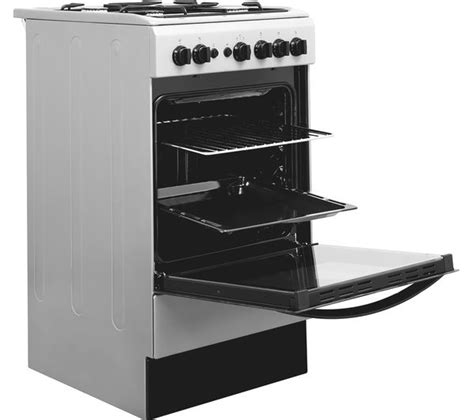 indesit click&clean is5g1pmss uk 50 cm gas cooker silver